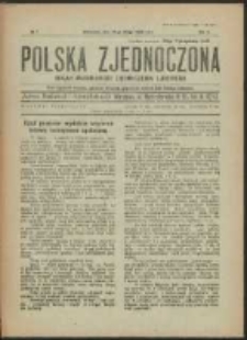 Polska Zjednoczona. R. 3, No 7 (1920)