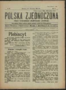 Polska Zjednoczona. R. 3, No 10 (1920)