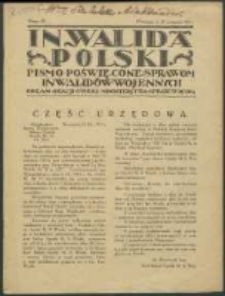 Inwalida Polski R. 1, z. 9 (1919)