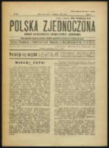 Polska Zjednoczona. R. 2, No 33 (1919)