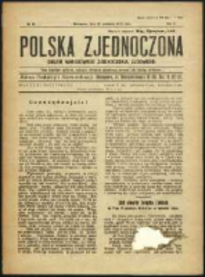 Polska Zjednoczona. R. 2, No 38 (1919)