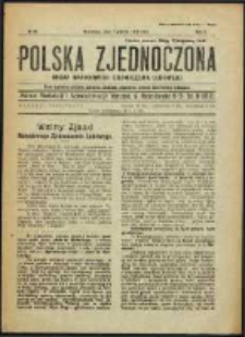 Polska Zjednoczona. R. 2, No 49 (1919)