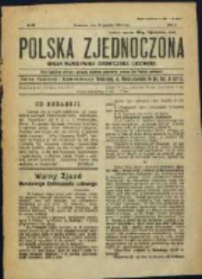 Polska Zjednoczona. R. 2, No 52 (1919)