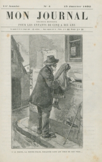 Mon Journal. An.11, No 4 (1892)