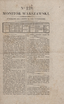 Monitor Warszawski. Nr 128 (1827)