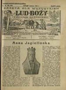 Lud Boży : dodatek do czasopisma Kresy : pismo przeznaczone do zadośćuczynienia potrzebom kulturalnym ludu miejskiego i wiejskiego na Rusi / wyd. Kazimierz Stawiński ; red. J&oacute;zef Żmigrodzki