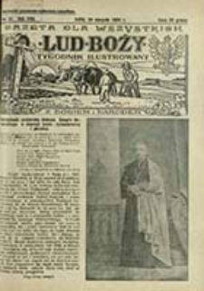 Lud Boży : dodatek do czasopisma Kresy : pismo przeznaczone do zadośćuczynienia potrzebom kulturalnym ludu miejskiego i wiejskiego na Rusi / wyd. Kazimierz Stawiński ; red. J&oacute;zef Żmigrodzki