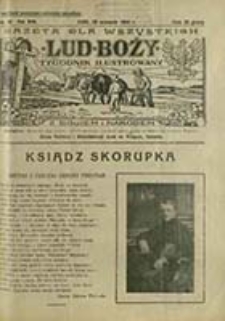 Lud Boży : dodatek do czasopisma Kresy : pismo przeznaczone do zadośćuczynienia potrzebom kulturalnym ludu miejskiego i wiejskiego na Rusi / wyd. Kazimierz Stawiński ; red. J&oacute;zef Żmigrodzki