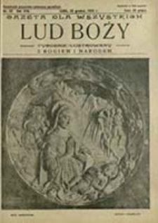 Lud Boży : dodatek do czasopisma Kresy : pismo przeznaczone do zadośćuczynienia potrzebom kulturalnym ludu miejskiego i wiejskiego na Rusi / wyd. Kazimierz Stawiński ; red. J&oacute;zef Żmigrodzki