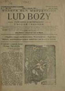 Lud Boży : dodatek do czasopisma Kresy : pismo przeznaczone do zadośćuczynienia potrzebom kulturalnym ludu miejskiego i wiejskiego na Rusi / wyd. Kazimierz Stawiński ; red. J&oacute;zef Żmigrodzki