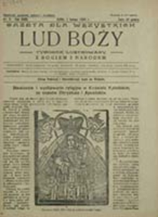 Lud Boży : dodatek do czasopisma Kresy : pismo przeznaczone do zadośćuczynienia potrzebom kulturalnym ludu miejskiego i wiejskiego na Rusi / wyd. Kazimierz Stawiński ; red. J&oacute;zef Żmigrodzki