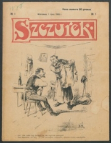 Szczutek. Nr 1 (1906)
