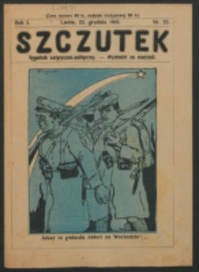 Szczutek. R. 1, nr 22 (1918)