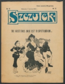 Szczutek. Nr 12 (1906)