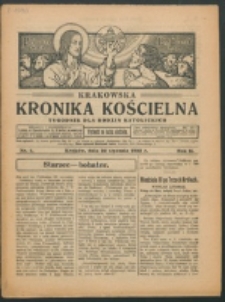 Krakowska Kronika Kościelna R. 2, nr 4 (1922)