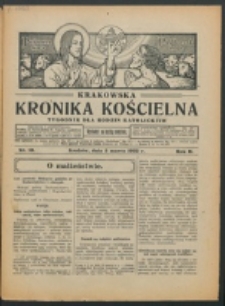 Krakowska Kronika Kościelna R. 2, nr 10 (1922)