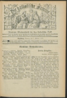 Die Katholische Familie. R. 6, no. 6 (1899)