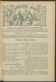 Die Katholische Familie. R. 6, no. 18 (1899)