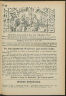 Die Katholische Familie. R. 6, no. 25 (1899)