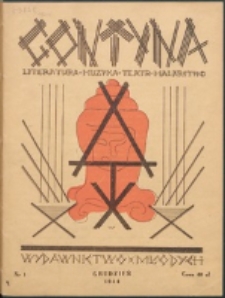 Gontyna. R. 1, nr 1 (1944)