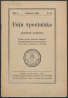 Unio Apostolica. R. 3, nr 2 (1929)