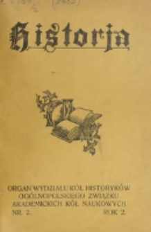 Historja. R. 2, nr 2 (1932)