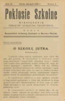 Pokłosie Szkolne. R. 2, z. 3 (1928)