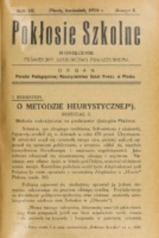 Pokłosie Szkolne. R. 3, z. 8 (1930)