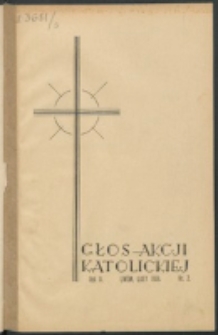 Głos Akcji Katolickiej Archidiecezji Lwowskiej. R. 5, nr 2 (1939)