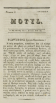 Motyl. Kwartał 1, nr 3 (9 kwietnia 1828)
