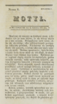 Motyl. Kwartał 1, nr 8 (24 kwietnia 1828)