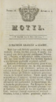 Motyl. Kwartał 1, nr 11 (9 maja 1828)