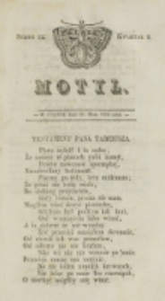 Motyl. Kwartał 1, nr 12 (16 maja 1828)