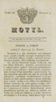 Motyl. Kwartał 1, nr 13 (23 maja 1828)