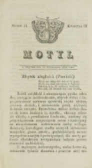 Motyl. Kwartał 3, nr 31 (10 października 1828)