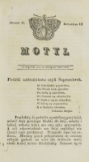 Motyl. Kwartał 3, nr 36 (14 listopada 1828)