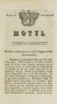 Motyl. Kwartał 3, nr 37 (21 listopada 1828)