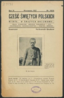 Cześć Świętych Polskich. R. 4, nr 4=14 (1937)