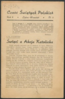 Cześć Świętych Polskich. R. 6, nr 3 (1939)