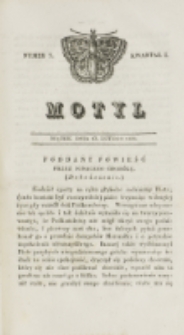 Motyl. Kwartał 1, nr 7 (13 lutego 1829)