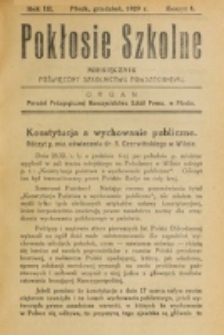 Pokłosie Szkolne. R. 3, z. 4 (1929)