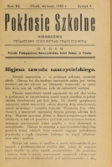 Pokłosie Szkolne. R. 3, z. 5 (1930)