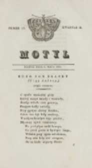 Motyl. Kwartał 2, nr 19 (8 maja 1829)