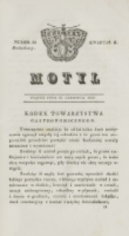 Motyl. Kwartał 2 , nr 26 (26 czerwca 1829)