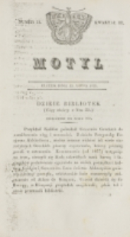 Motyl. Kwartał 3, nr 31 (31 lipca 1829)