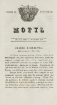 Motyl. Kwartał 3, nr 34 (21 sierpnia 1829)