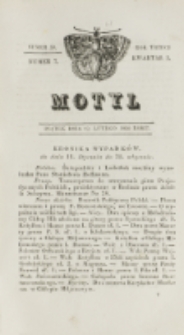 Motyl. R. 3, kwartał 1, nr 7=59 (12 lutego 1830)