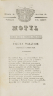 Motyl. R. 3, kwartał 3, nr 35=87 (10 września 1830)