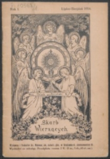Skarb Wierzących. R. 1, nr 7/8 (1914)