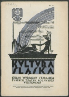 Kultura Śląska. R. 1, z. 3 [1929]
